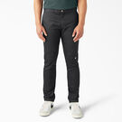 Skinny Fit Double Knee Work Pants - Black &#40;BK&#41;