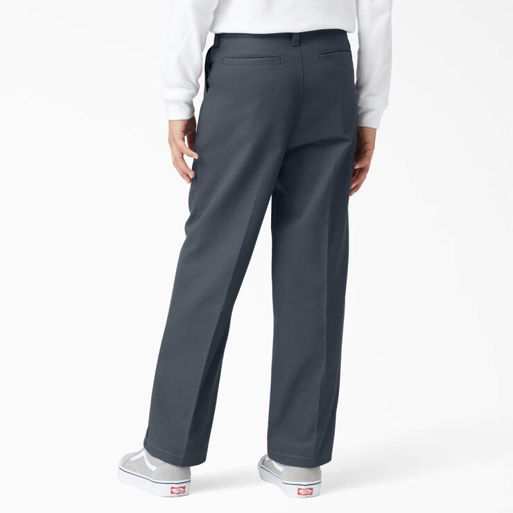 Boys' Classic Fit Pants, 4-20 - Charcoal Gray (CH) image number 2