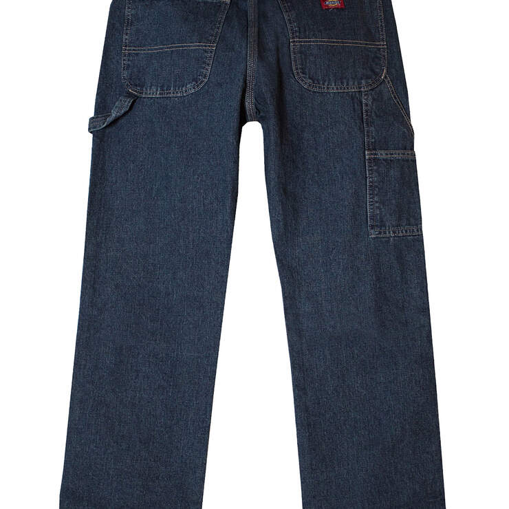 Relaxed Fit Straight Leg Carpenter Denim Jeans - Heritage Tinted Khaki (THK) image number 2