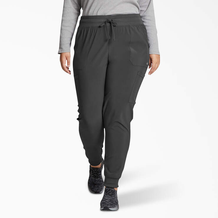 Women's EDS Essentials Jogger Scrub Pants - Pewter Gray (PEW) image number 1