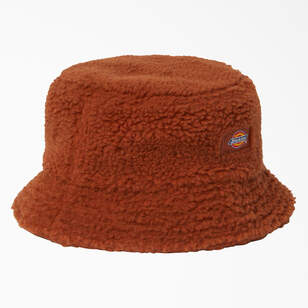 Red Chute Fleece Bucket Hat