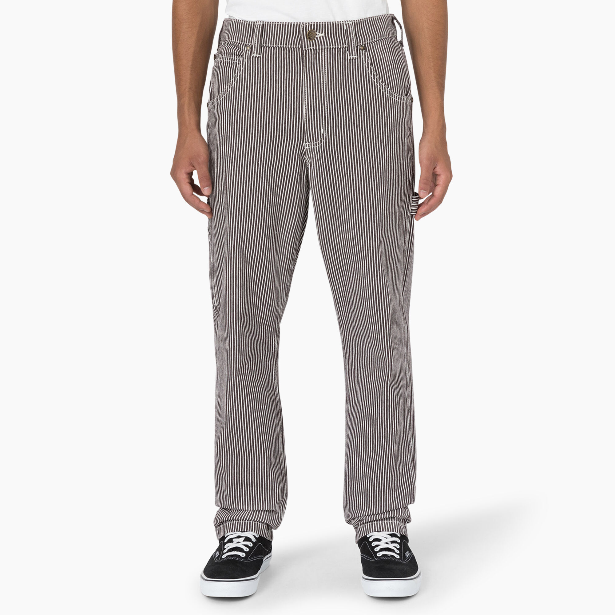 Garyville Regular Fit Hickory Stripe Carpenter Pants