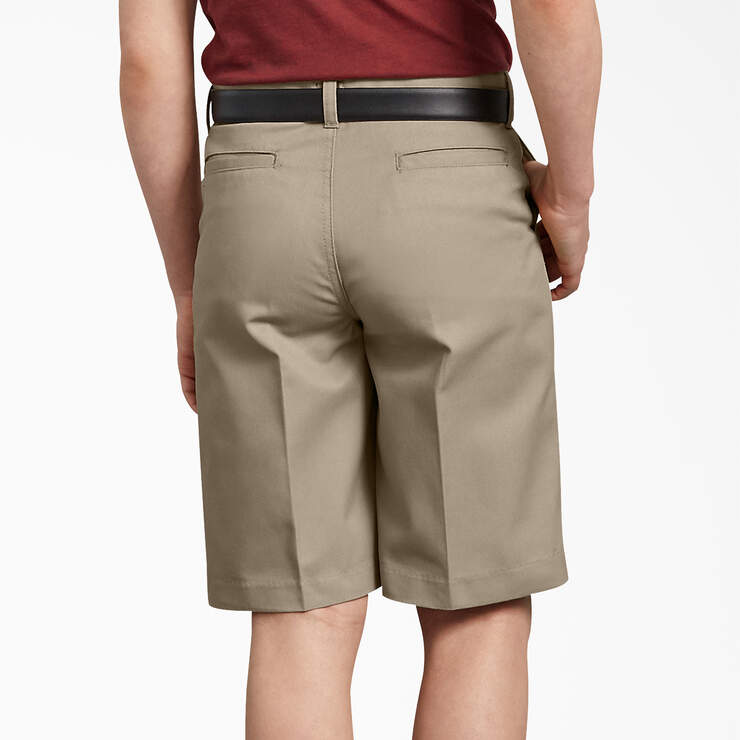 Boys' Husky Classic Fit Shorts, 8-20 - Desert Sand (DS) image number 4
