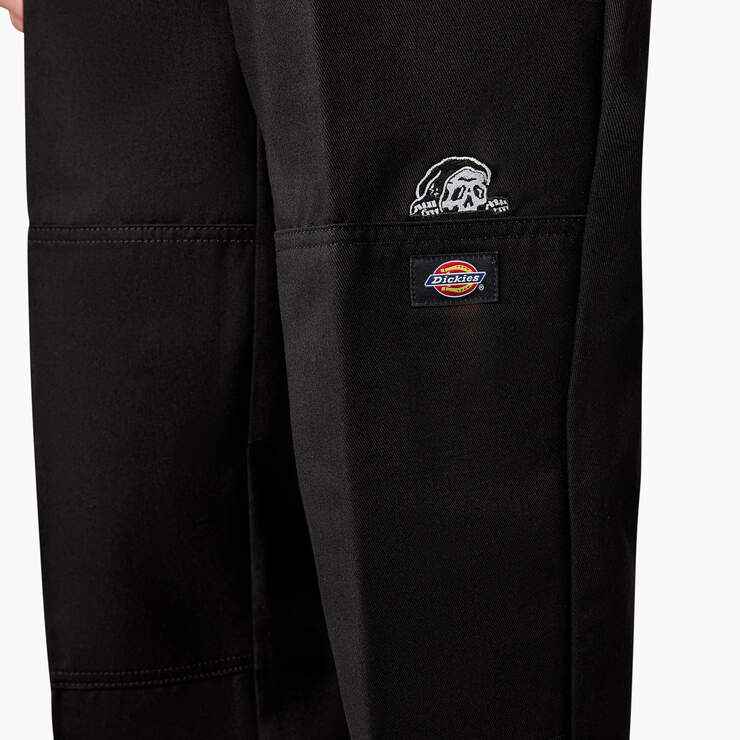 Dickies x Lurking Class Regular Fit Double Knee Pants - Black (BKX) image number 8