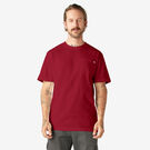 Heavyweight Short Sleeve Pocket T-Shirt - English Red &#40;ER&#41;