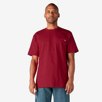 Heavyweight Short Sleeve Pocket T-Shirt - English Red (ER)