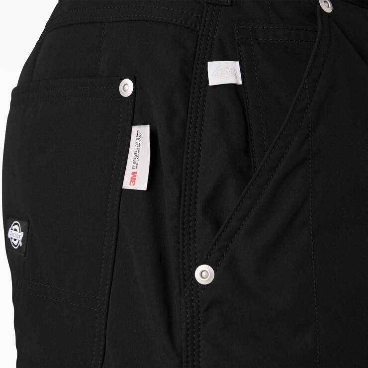 Dickies Premium Collection Quilted Utility Pants - Black (BKX) image number 10