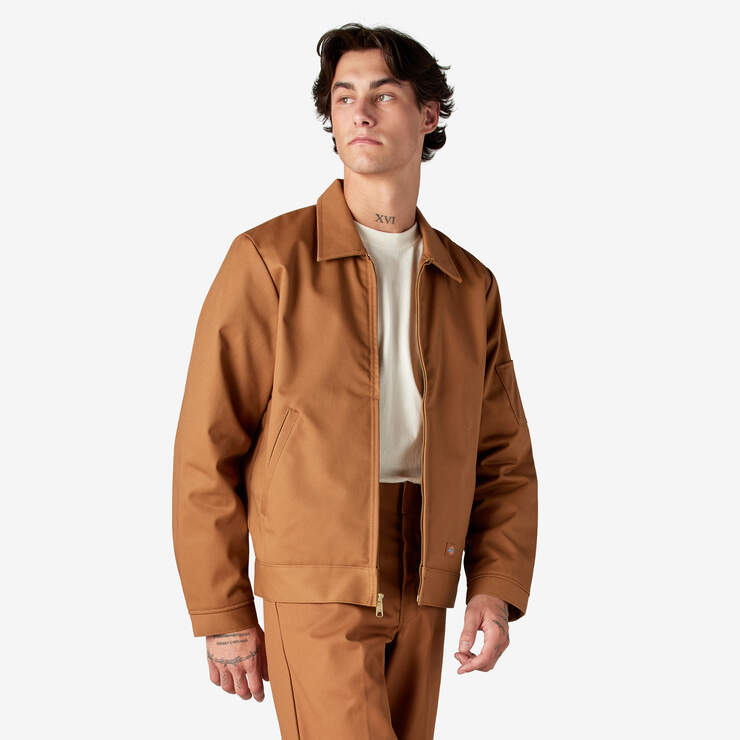 Insulated Eisenhower Jacket - Brown Duck (WSD) image number 4