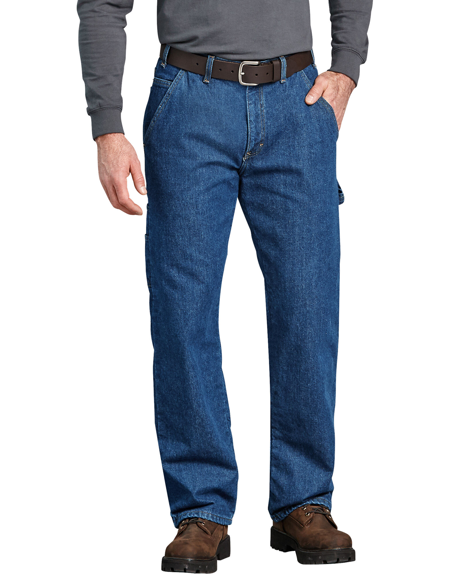 Dickies flannel lined jeans top