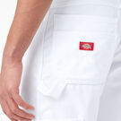 Relaxed Fit Utility Painter&#39;s Shorts, 11&quot; - White &#40;WH&#41;