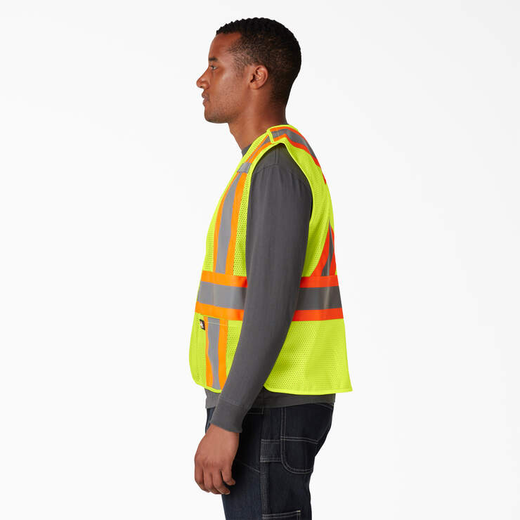 Hi Vis Safety Vest - ANSI Yellow (AY) image number 3