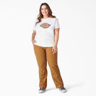 Women&#39;s Plus Heavyweight Logo T-Shirt - White &#40;WH&#41;