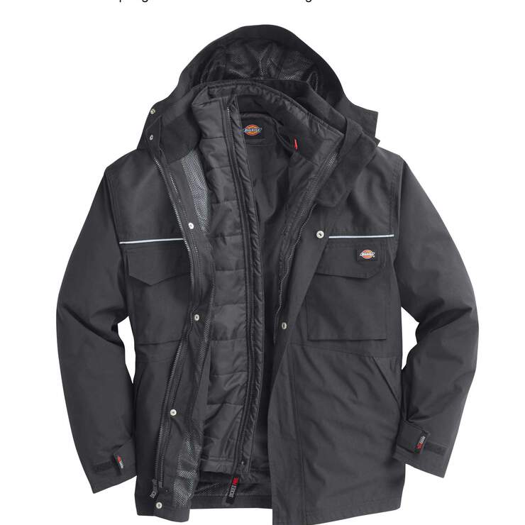 Dickies Pro™ Glacier Extreme Puffer - Gravel Gray (VG) image number 3