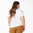 Women&#39;s Plus Heavyweight Logo T-Shirt - White &#40;WH&#41;