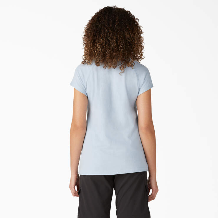 Women's Cooling Short Sleeve Pocket T-Shirt - Fog Blue (FE) image number 2