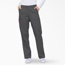 Women&#39;s EDS Signature Tapered Leg Cargo Scrub Pants - Pewter Gray &#40;PEW&#41;