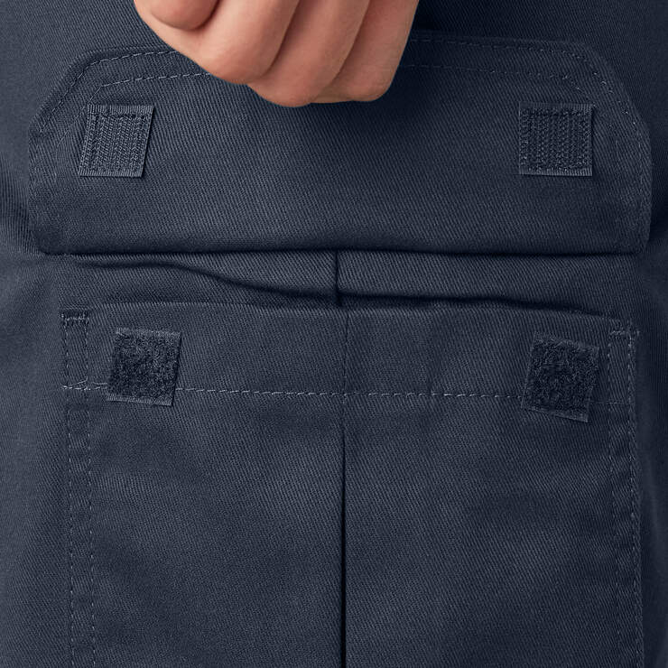 Relaxed Fit Cargo Work Pants - Dark Navy (DN) image number 7