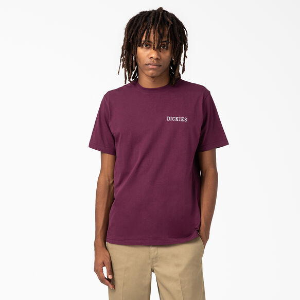 Cleveland Short Sleeve Graphic T-Shirt - Grape Wine &#40;GW9&#41;