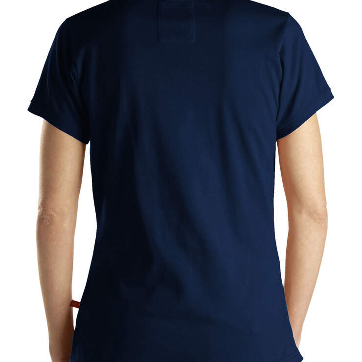 Women's Piqué Polo Shirt - Dark Navy (DN) image number 2