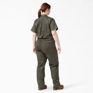 Women&#39;s Plus FLEX Cooling Short Sleeve Coveralls - Moss Green &#40;MS&#41;
