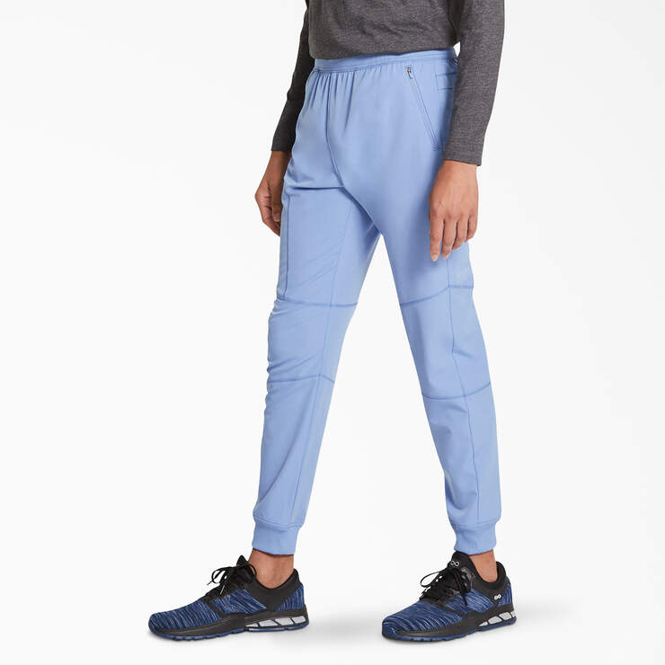 Men's Dynamix Natural Rise Jogger Scrub Pants - Ceil Blue (CBL) image number 3