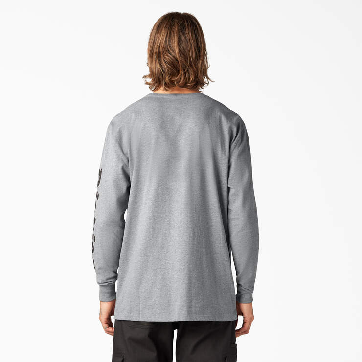 Long-Sleeve Graphic T-Shirt - Heather Gray (HG) image number 2