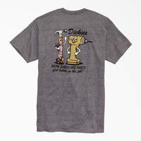Feel Better On The Job Graphic T-Shirt - Charcoal Gray Heather (CHH)
