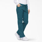 Women&#39;s EDS Signature Flare Leg Cargo Scrub Pants - Caribbean Blue &#40;CRB&#41;