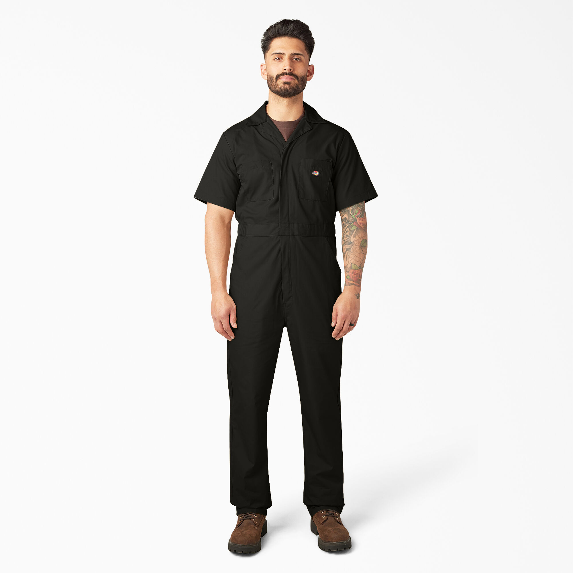 black mechanic jumpsuit