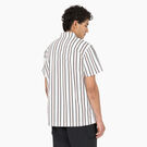 Dickies Skateboarding Cooling Relaxed Fit Shirt - White/Lotus/Black Stripe &#40;WUS&#41;