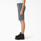 Women&#39;s Hickory Stripe Carpenter Shorts, 11&quot; - Rinsed Hickory Stripe &#40;RHS&#41;