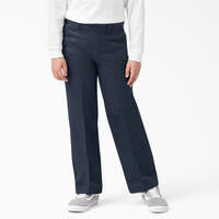 Boys' Classic Fit Pants, 8-20 - Dark Navy (DN)