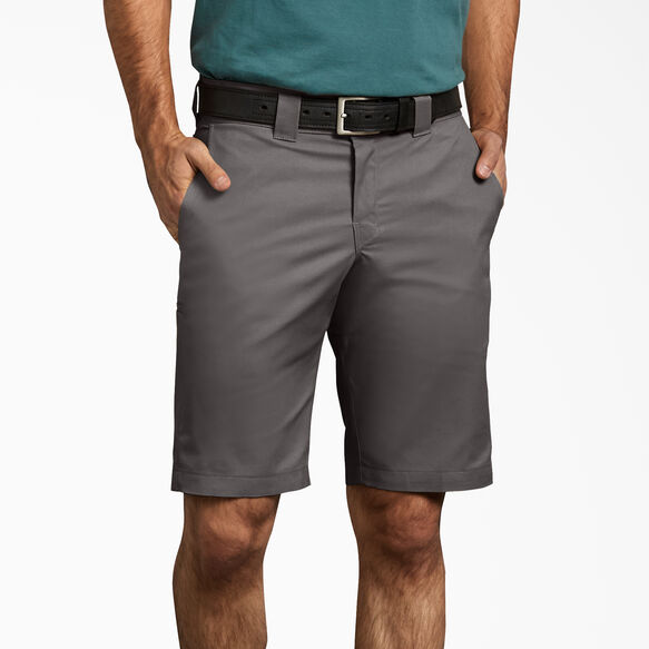 Slim Fit Work Shorts, 11&quot; - Gravel Gray &#40;VG&#41;