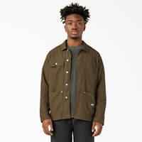 Dickies Premium Collection Work Shirt - Military Olive (MYV)