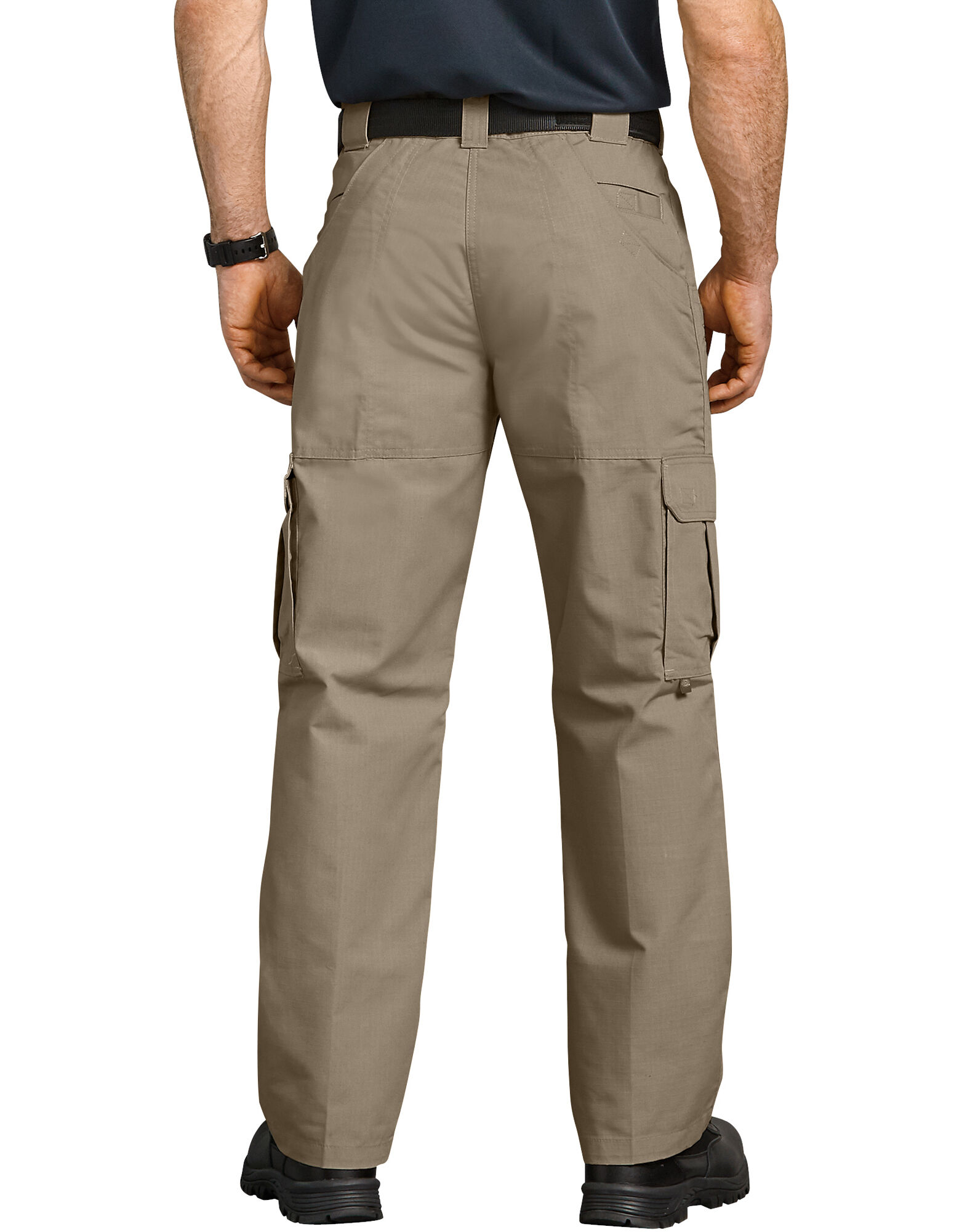 Tactical Relaxed Fit Straight Leg Lightweight Ripstop Pants | Mens ...