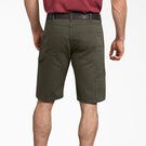 Duck Carpenter Shorts, 11&quot; - Stonewashed Moss Green &#40;SMS&#41;
