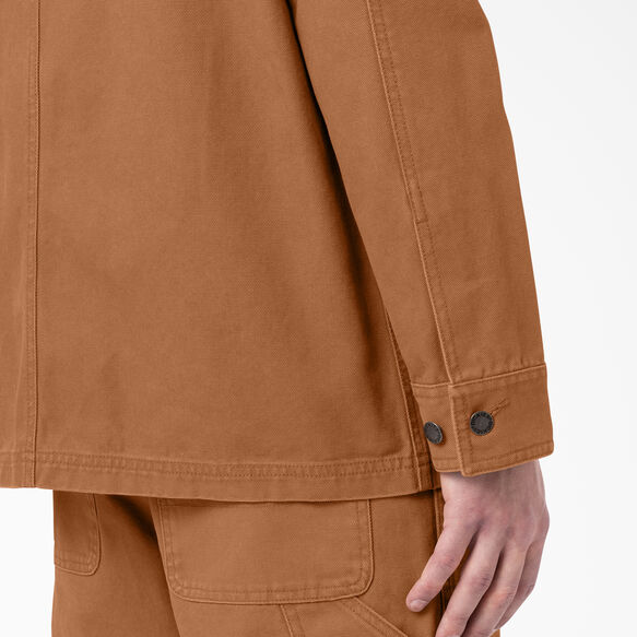 Stonewashed Duck Unlined Chore Coat - Stonewashed Brown Duck &#40;SBD&#41;