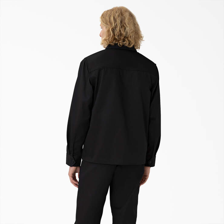 Highsnobiety & Dickies Service Shirt - Black (BKX) image number 2