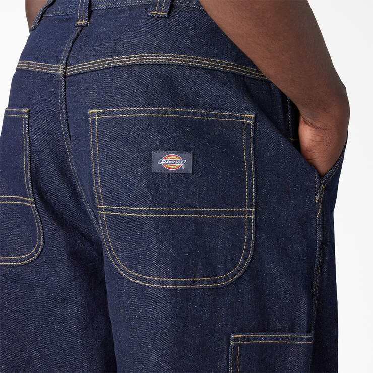 Madison Loose Fit Jeans - Rinsed Indigo Blue (RNB) image number 9