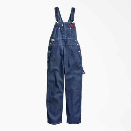 Estevan Oriol x Dickies Indigo Denim Bib Overalls - Indigo Blue &#40;NB&#41;