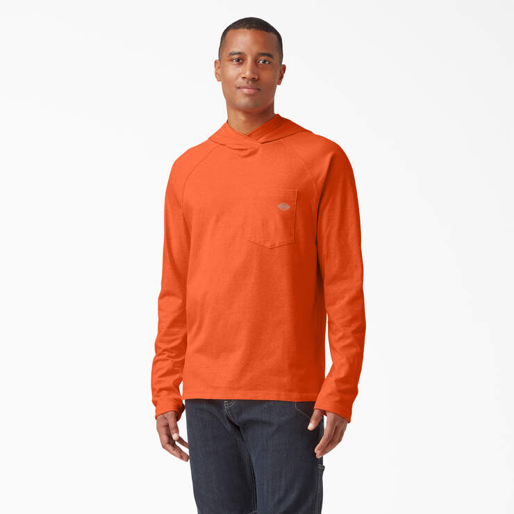 Cooling Performance Sun Shirt - Bright Orange (BOD) image number 1