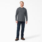 Heavyweight Long Sleeve Pocket T-Shirt - Charcoal Gray &#40;CH&#41;
