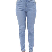 Dickies Girl Juniors' 5-Pocket High Rise Skinny Jeans - LIGHT STONE WASH (LSN)