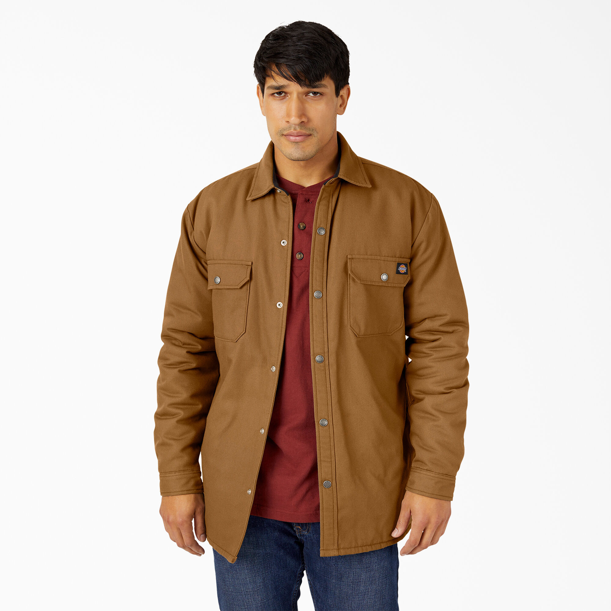dickies workwear shirt jacket
