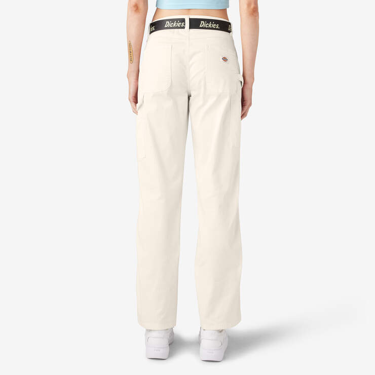 Women's Relaxed Fit Carpenter Pants - Cloud (CL9) image number 2