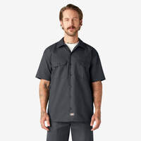 Short Sleeve Work Shirt - Charcoal Gray (CH)
