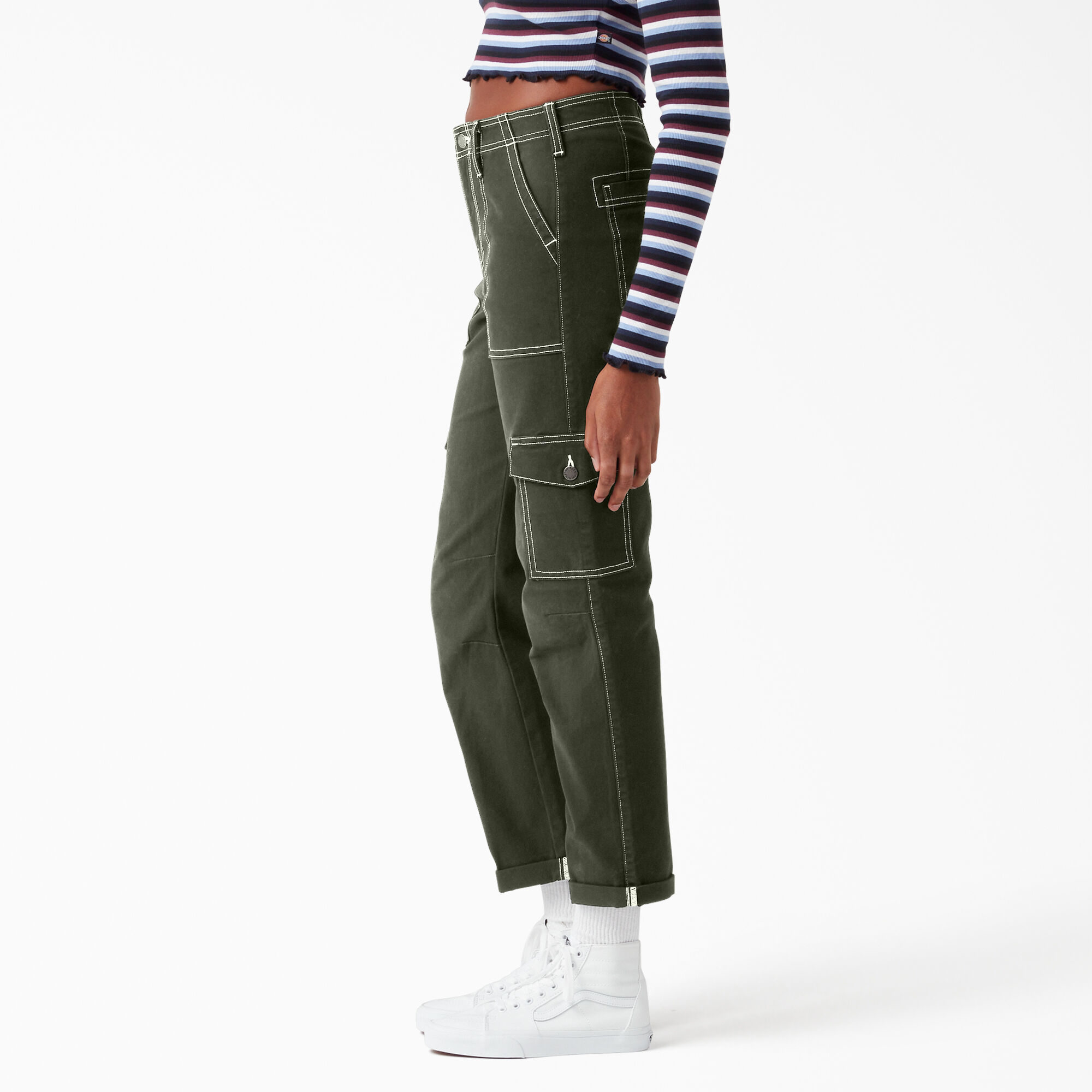 Dickies stitch cargo jeans hot sale