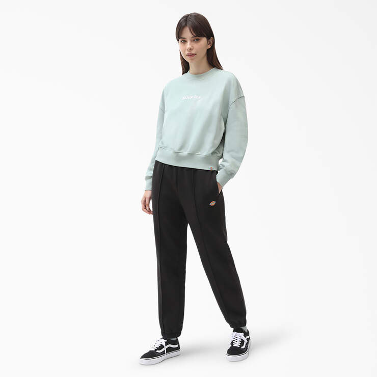 Women's Mapleton Fleece Sweatpants - Black (BK) image number 3