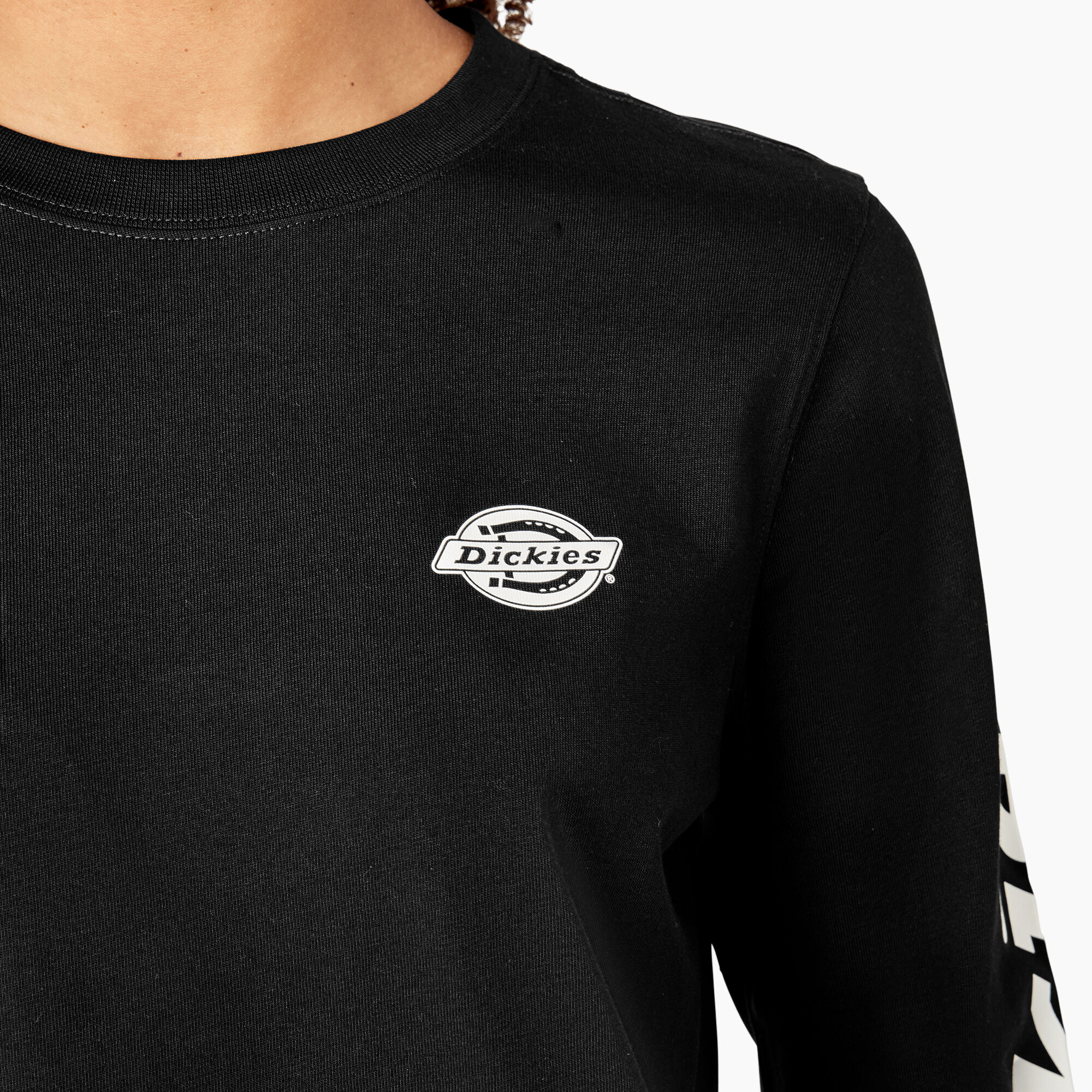 【Dickies x Darkr8m Studio】 Raglan 3/4 Sleeve T-Shirt Black 846907094687_1_2_1.jpg?crop=