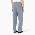 Garyville Hickory Stripe Carpenter Pants - Ecru/Airforce Blue &#40;EUA&#41;